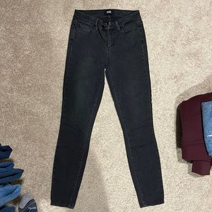Paige skinny black jeans